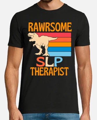 Camiseta dinosaurio terapeuta slp... | laTostadora Camiseta dinosaurio terapeuta slp... | laTostadora