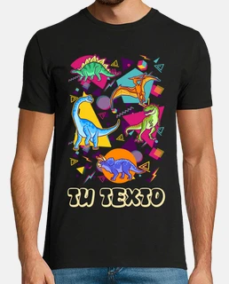 Dinosaurios Textura de los 80 o 90 Personalizado