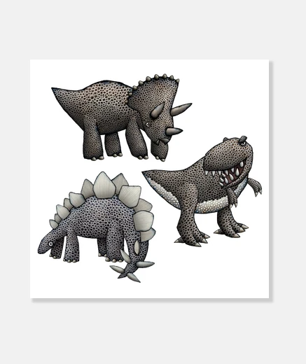 Wall dinosaurs!