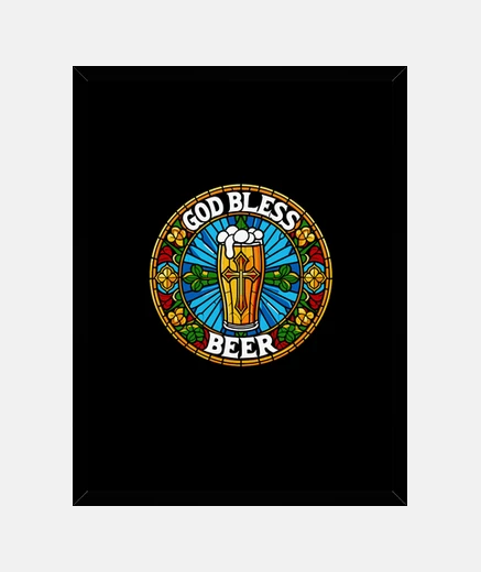 Quadro Dio benedica la birra