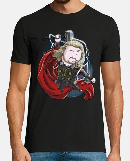 Camiseta Dios del trueno by Calvichis