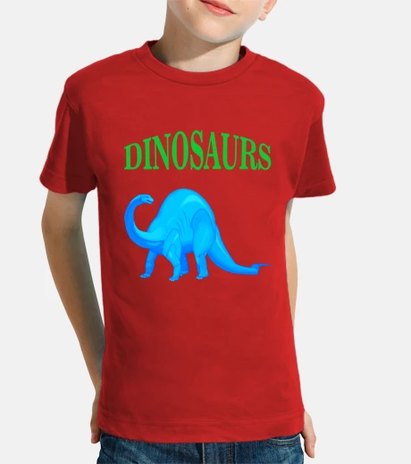 Kids diplodocus dinosaurs