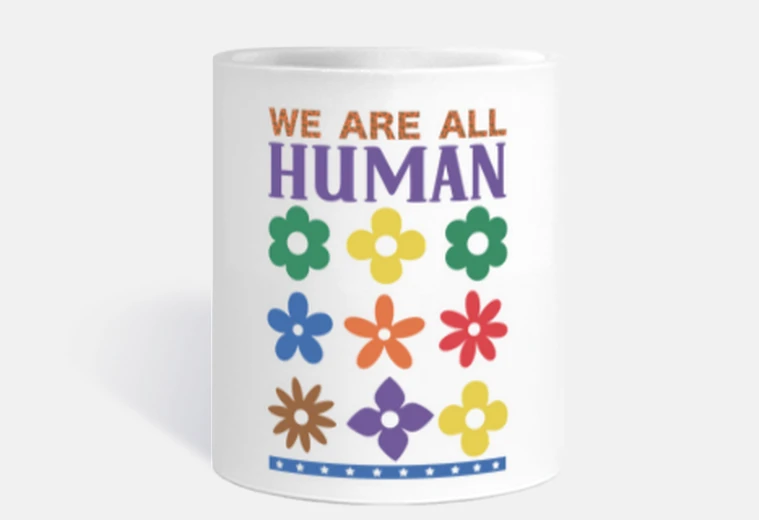 Tazza diritti umani