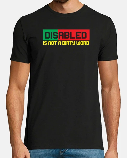T-shirt disabile non è una parola tabù per l&#39;educatore