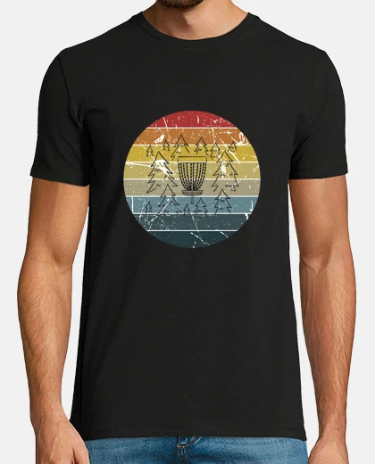 T-shirt Disc Golf Retro Vintage