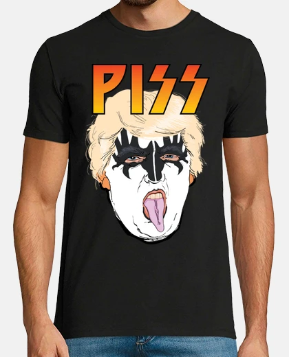 T-shirt discarica trump - pis