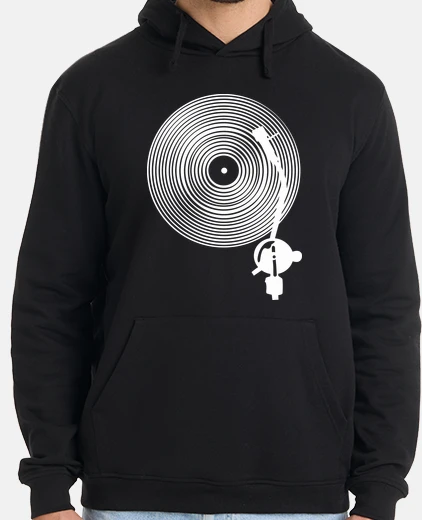 Sudadera Disco de Vinilo - Turntable