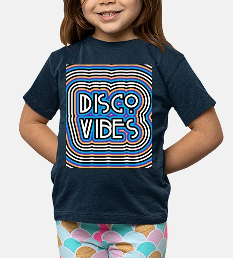 Kids Disco Vibes 70s Retro Vintage Boogie Cl