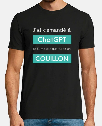 Tee-shirt discuter avec gpt