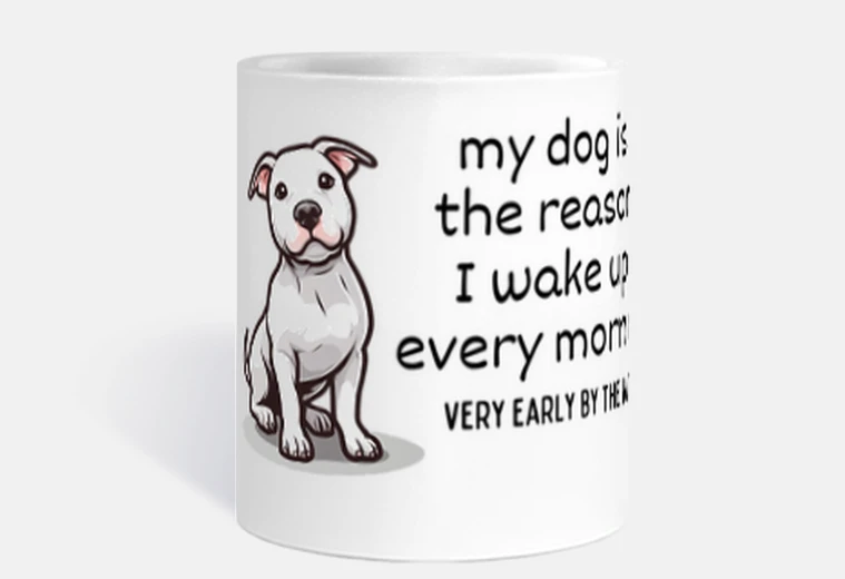 Tazza disegno 3544994 pitbull