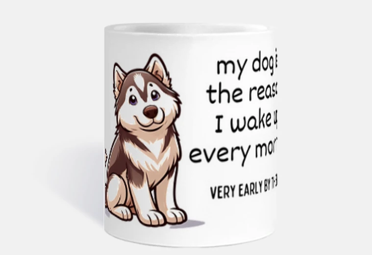 Tazza disegno 3545004 husky
