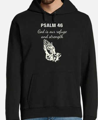 Felpa disegno 3829169 salmo 46 mani in preghi tostadora