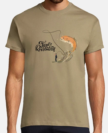 T-shirt disegno fiume dlei vita