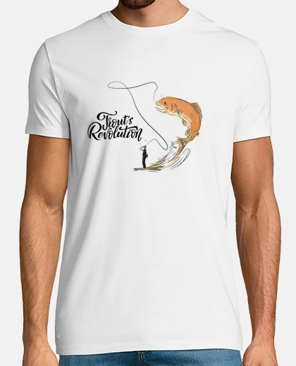 T-shirt disegno fiume dlei vita