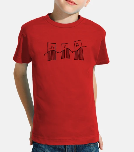 Abbigliamento disegno t-shirt bambino baffi per sfondi chiari