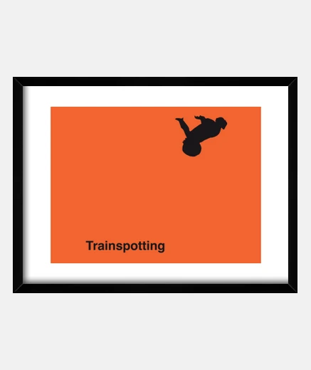 Quadro disegno Trainspotting