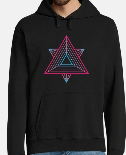 Sudadera diseño de geometría sagrada estética