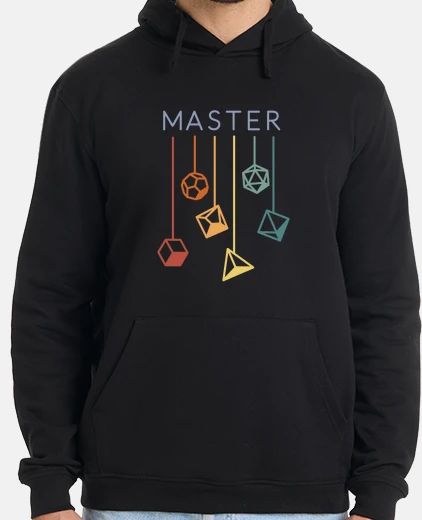 Sudadera diseño de rpg maestro de dados