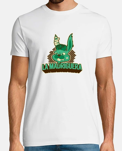 Camiseta Diseño Logo Madriguera Skate