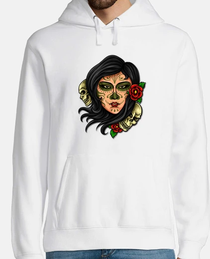 Sudadera Diseño Mexican Day of the Dead