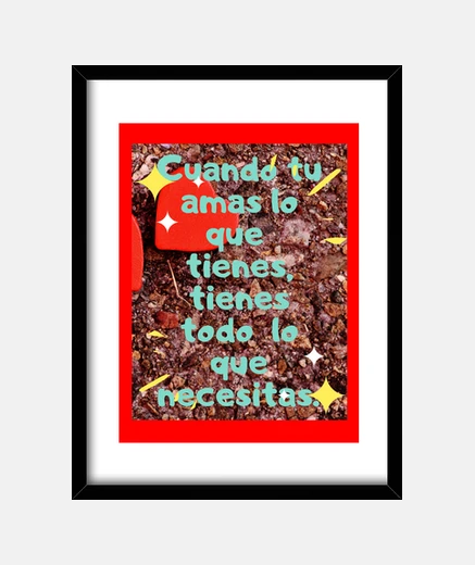 Cuadro Diseño nº 1089557 CUANDO TU AMAS
