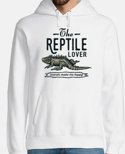 Sudadera Diseño Reptiles Retro Vintage Lagarto