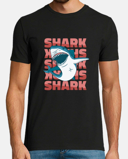 diseño de abanico de tiburón