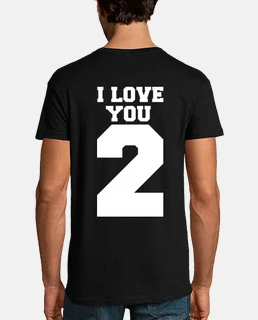 Diseño en la espalda: I love you 2