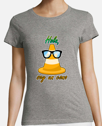 Camiseta ¡diseño hola, soy un cono! (chica) | laTostadora