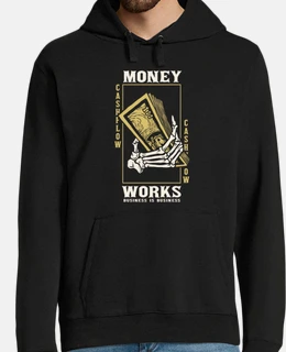 Diseño Retro Vintage Dinero Esqueleto