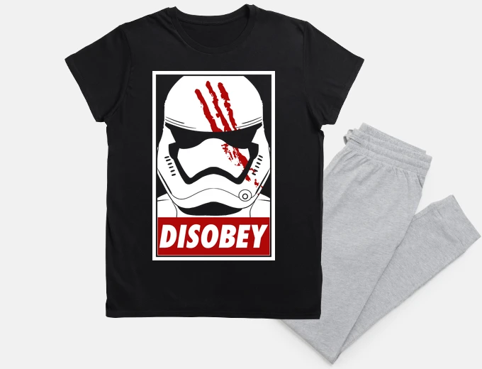 Pajama disobey (black)