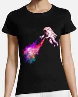 Disparando Estrellas camiseta mujer