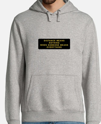 Everything means nothing hoodie clearance