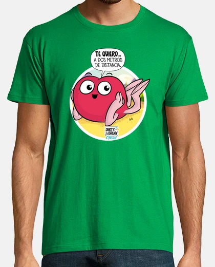 Tee-shirt distance sociale - jarty - homme