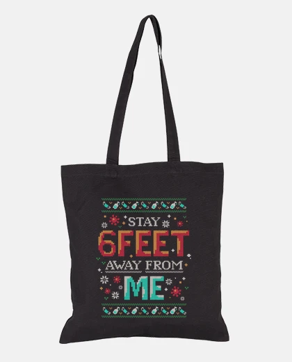 Sac distance sociale 6 pieds noel 2020