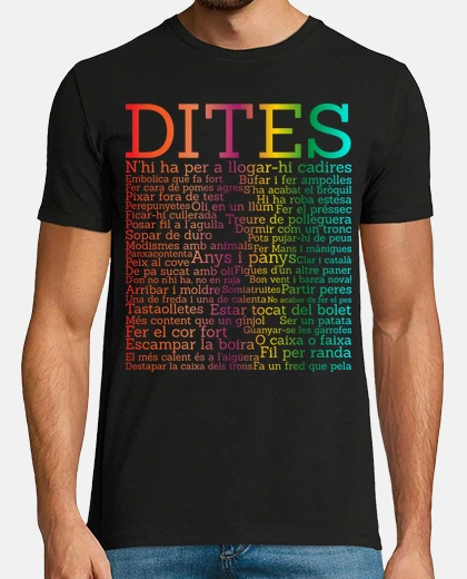 Camiseta Dites catalanes