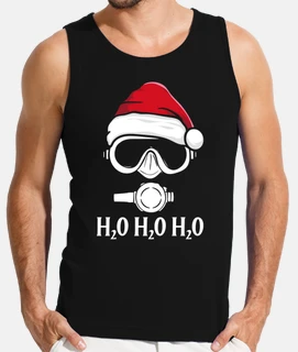 diver on christmas santa