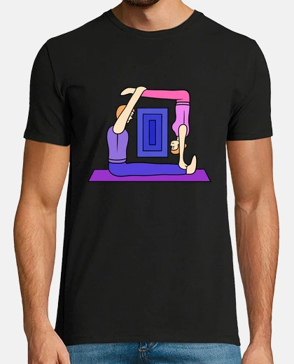 T-shirt divertente forma rettangolare di acroyo