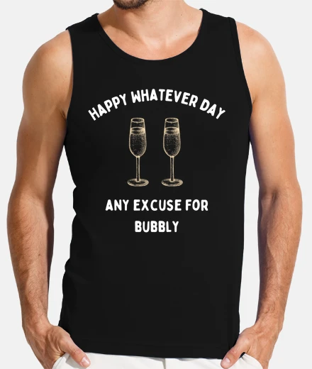 T-shirt divertente ogni scusa per il prosecco f