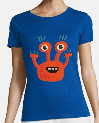 T-shirt divertente orange cartoni animati character