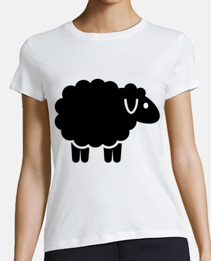 T-shirt divertente pecora nera