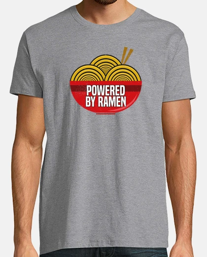 T-shirt divertente ramen alimentato da t-shirt japanese food divertente tagliatelle