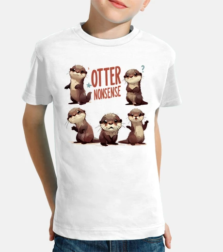 Abbigliamento divertenti lontre schizzate senza senso