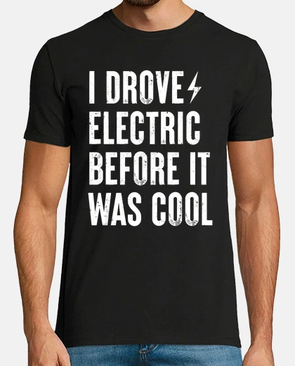 T-shirt divertenti veicoli elettrici ev regalo 