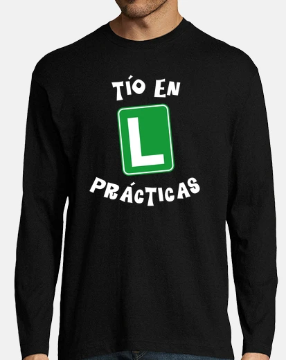 Camiseta Divertida camiseta Tio en Practicas. Regalo Tios y tias