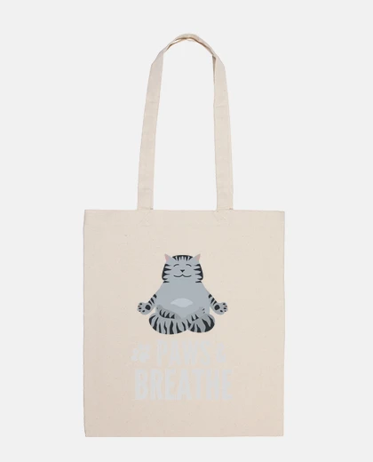 Bolsa divertido yoga gato patas mascota anima