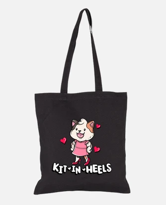 Bolsa divertido kit en tacones gatito gato ga laTostadora