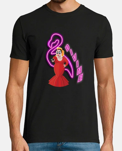 Camiseta Divine Pink Flamingos