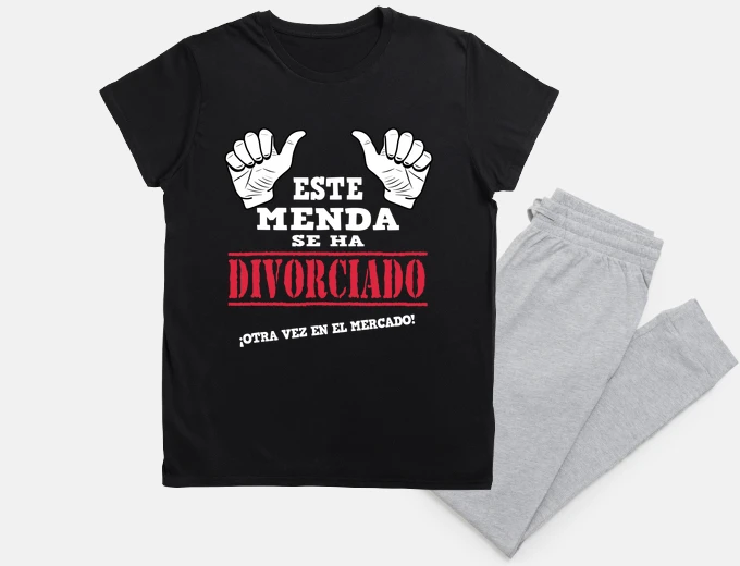 Pyjama divorce party gift for bachelor