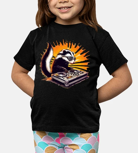 Ropa DJ de música skunk house retro